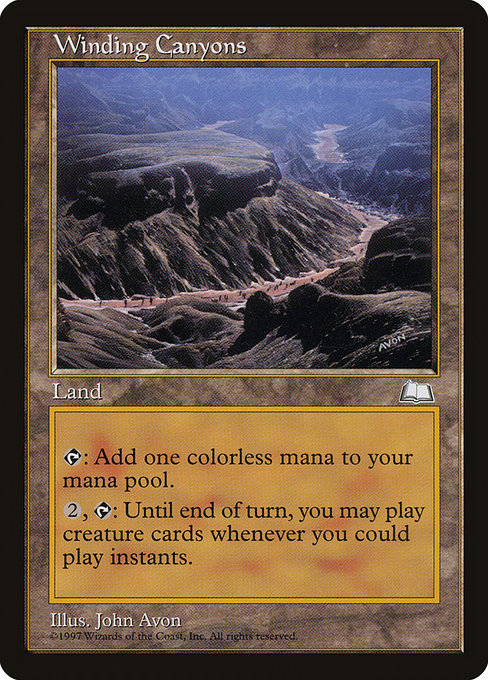 Winding Canyons (Rare)