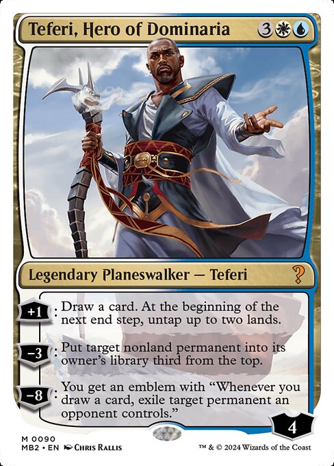 Teferi, Hero of Dominaria (Mythic)