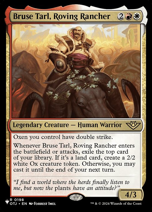 Bruse Tarl, Roving Rancher (Rare)