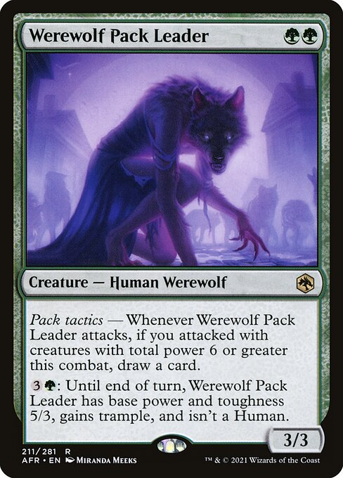 Werewolf Pack Leader (Rare)