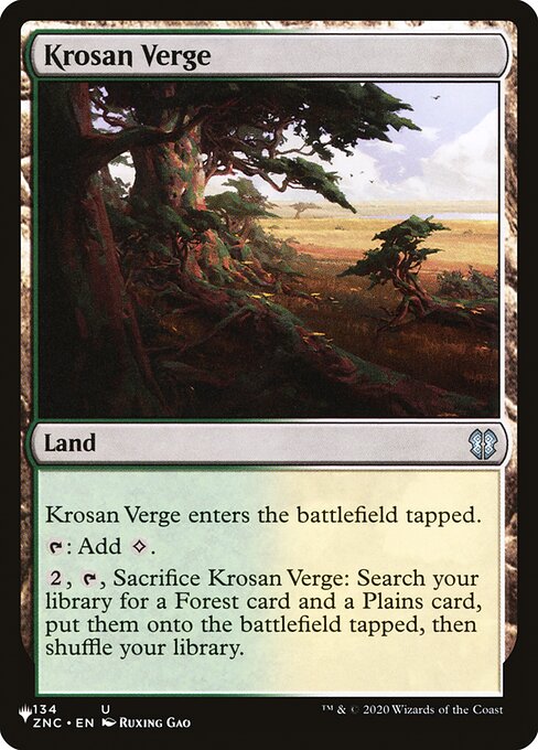 Krosan Verge (Uncommon)
