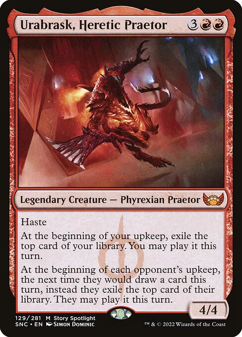 Urabrask, Heretic Praetor (Mythic)