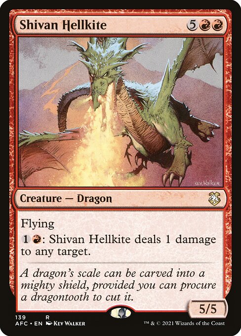 Shivan Hellkite (Rare)