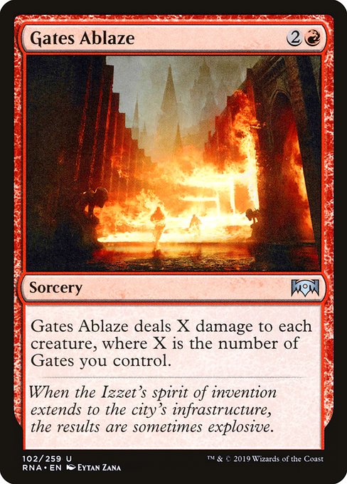Gates Ablaze (Uncommon)
