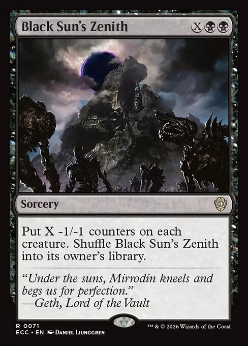 Black Sun's Zenith (Rare)