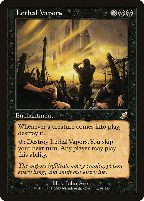 Lethal Vapors (Rare)