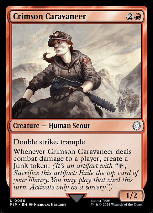 Crimson Caravaneer (Uncommon)