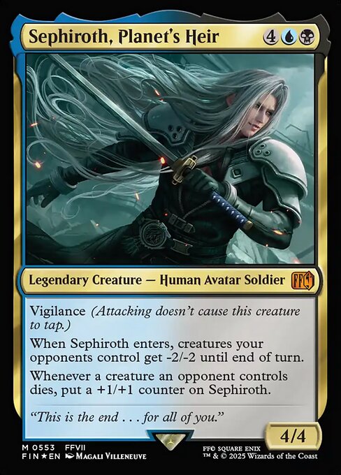 Sephiroth, Planet's Heir (Mythic)