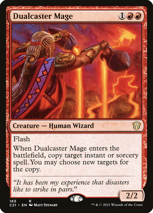 Dualcaster Mage (Rare)