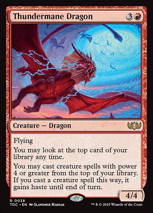 Thundermane Dragon (Rare)