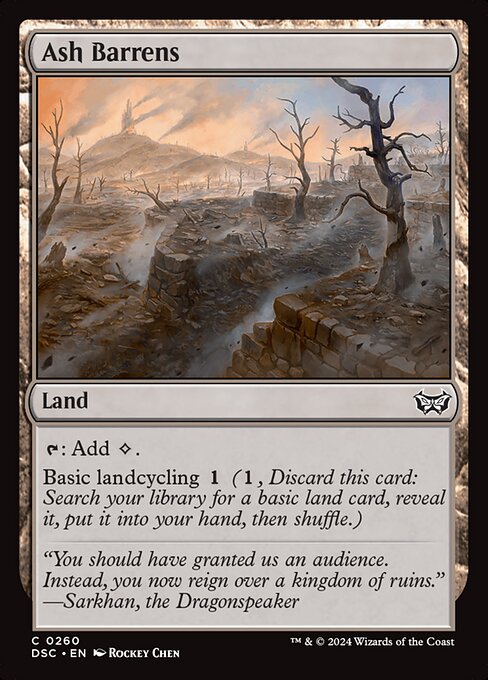 Ash Barrens (Common)