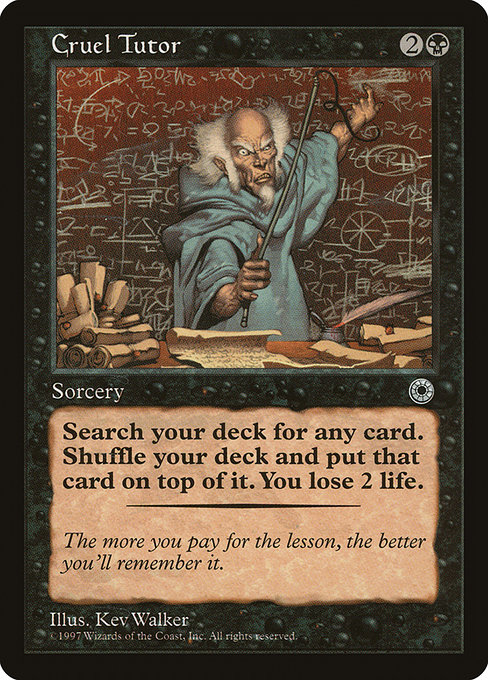 Cruel Tutor (Rare)