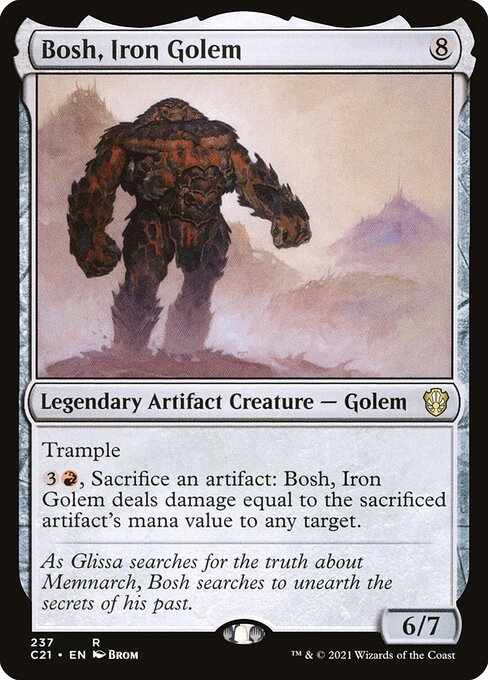 Bosh, Iron Golem (Rare)