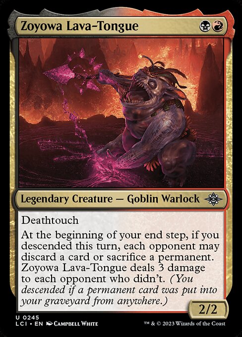 Zoyowa Lava-Tongue (Uncommon)