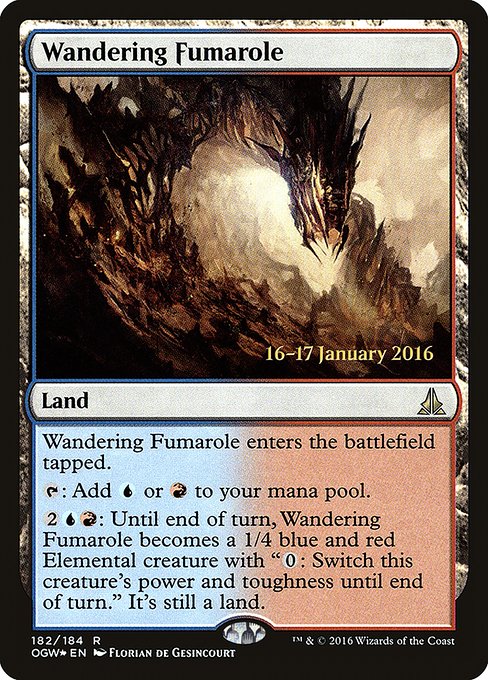 Wandering Fumarole (Rare)