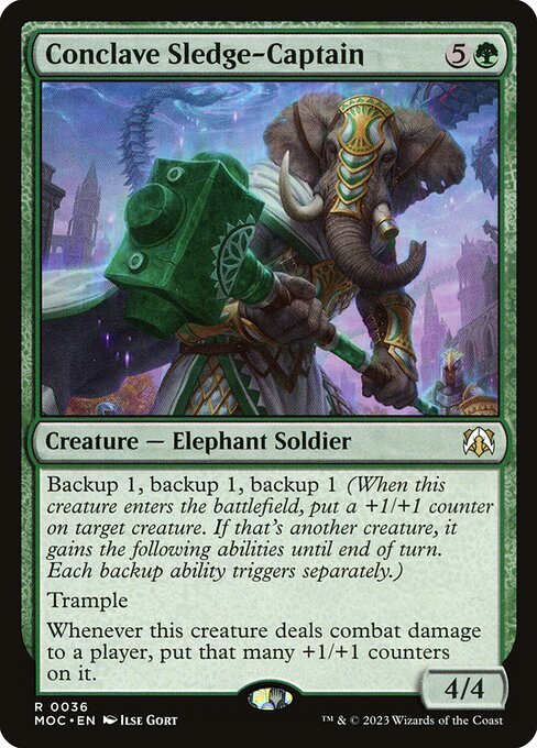 Conclave Sledge-Captain (Rare)
