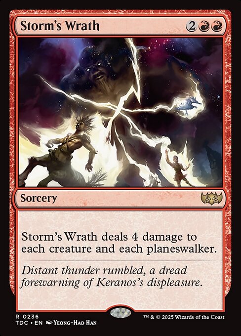 Storm's Wrath (Rare)