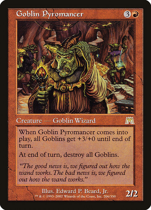 Goblin Pyromancer (Rare)