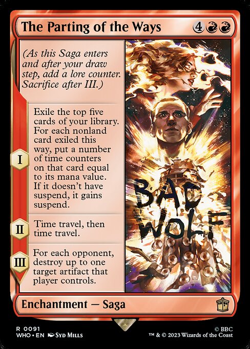 The Parting of the Ways (Rare)