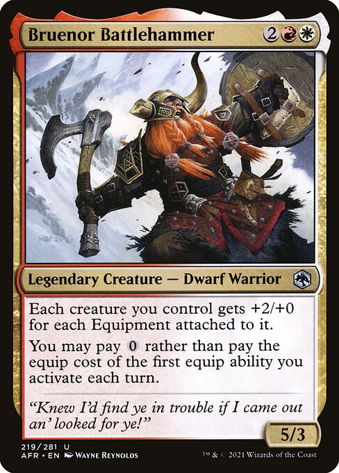 Bruenor Battlehammer (Uncommon)