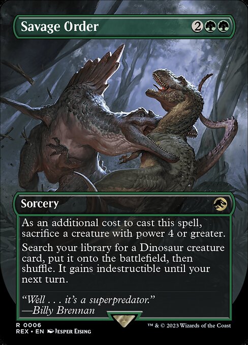 Savage Order (Rare)