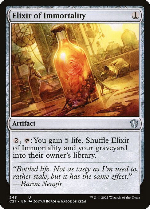 Elixir of Immortality (Uncommon)