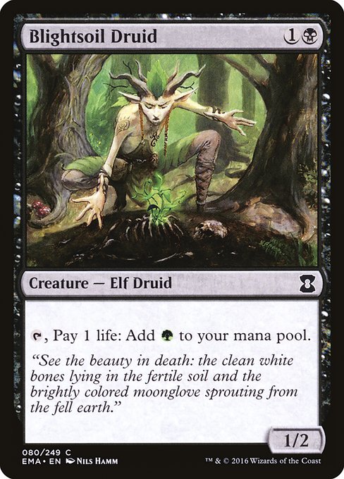 Blightsoil Druid (Common)