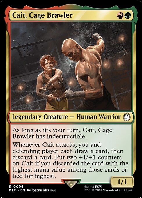 Cait, Cage Brawler (Rare)