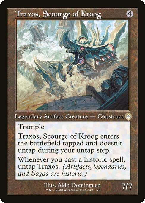 Traxos, Scourge of Kroog (Rare)