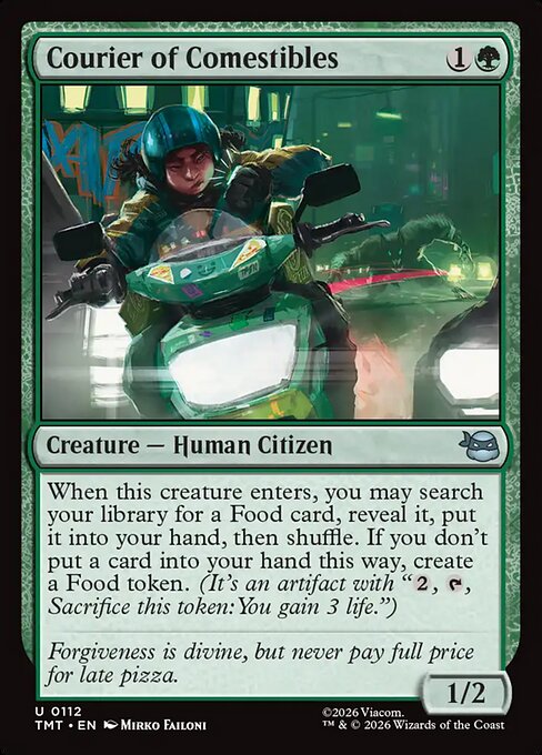 Courier of Comestibles (Uncommon)