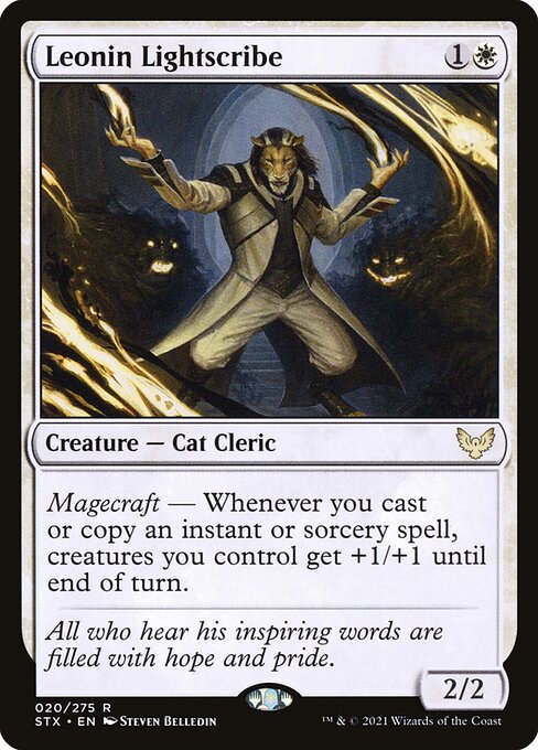 Leonin Lightscribe (Rare)