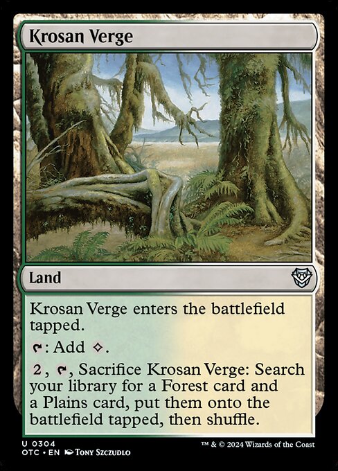 Krosan Verge (Uncommon)