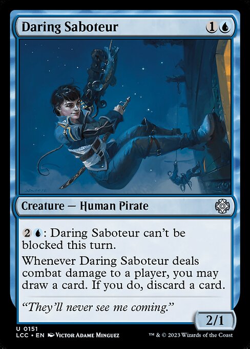 Daring Saboteur (Uncommon)