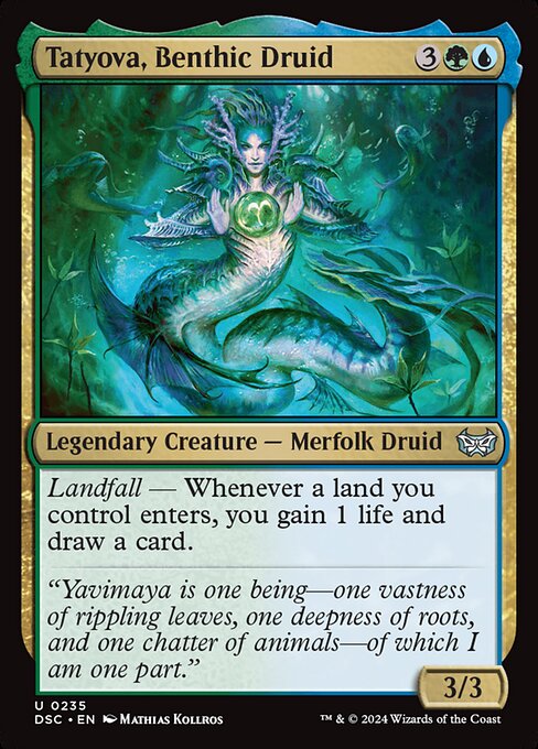 Tatyova, Benthic Druid (Uncommon)