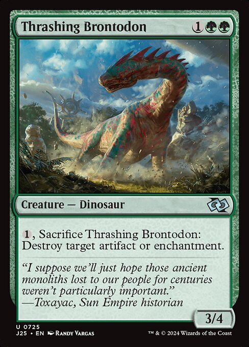 Thrashing Brontodon (Uncommon)