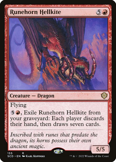 Runehorn Hellkite (Rare)