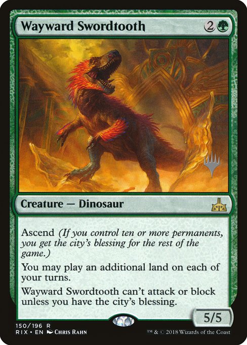 Wayward Swordtooth (Rare)