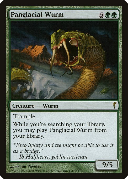 Panglacial Wurm (Rare)