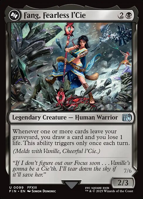 Fang, Fearless l'Cie (Uncommon)