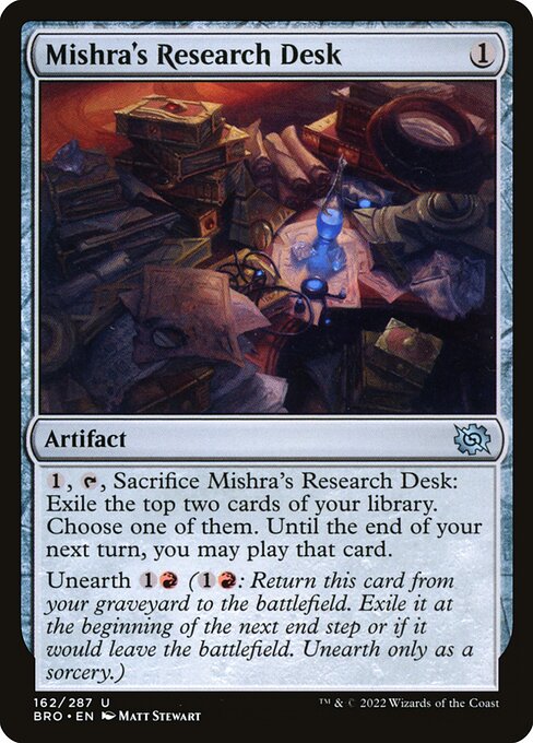 Mishra's Research Desk (Uncommon)