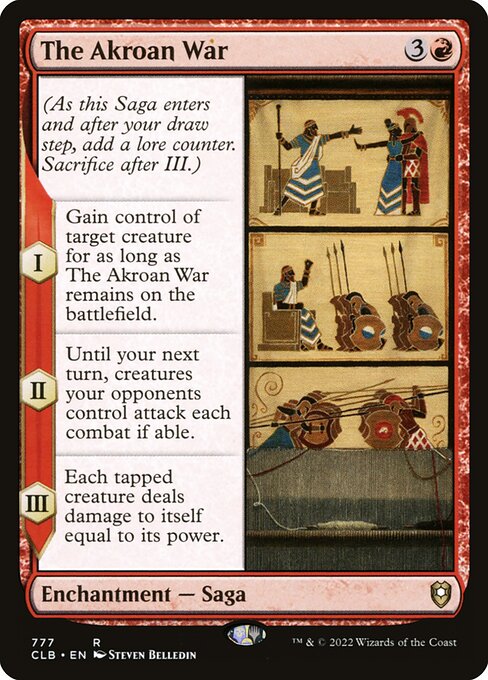 The Akroan War (Rare)