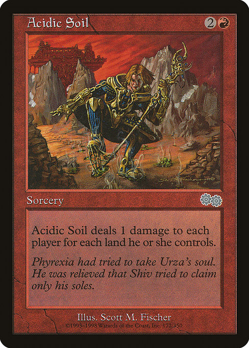 Acidic Soil (Uncommon)