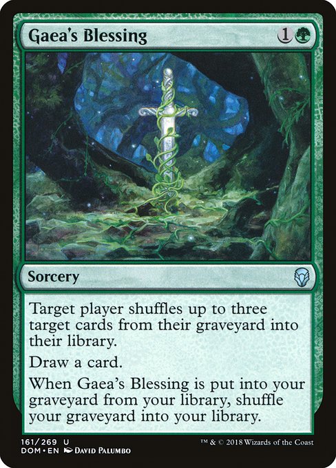 Gaea's Blessing (Uncommon)