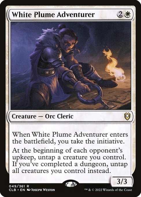 White Plume Adventurer (Rare)