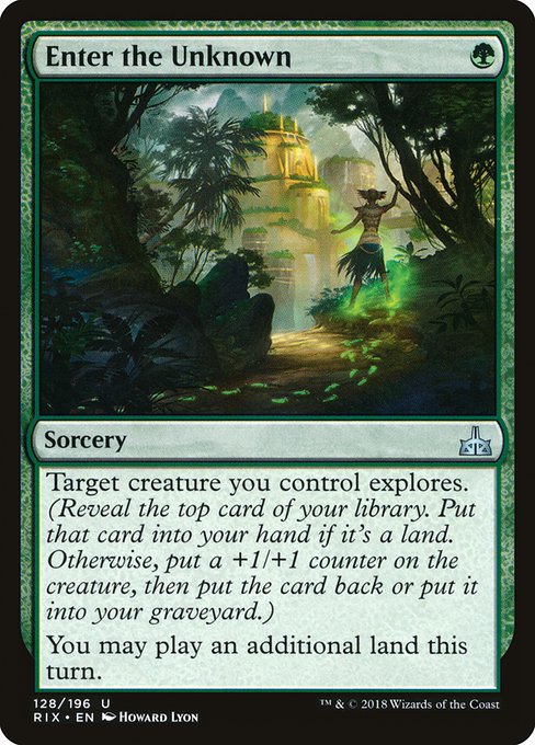 Enter the Unknown (Uncommon)