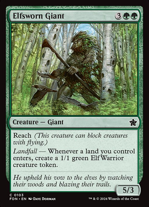 Elfsworn Giant (Common)