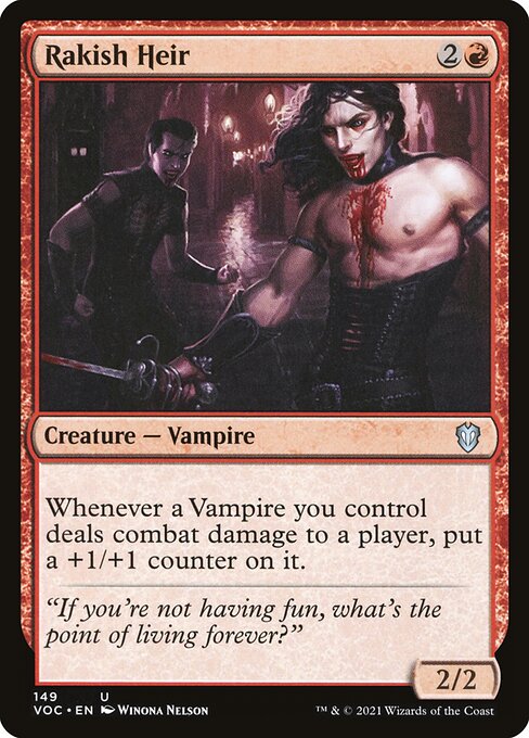 Rakish Heir (Uncommon)