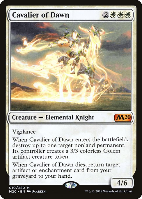 Cavalier of Dawn (Mythic)