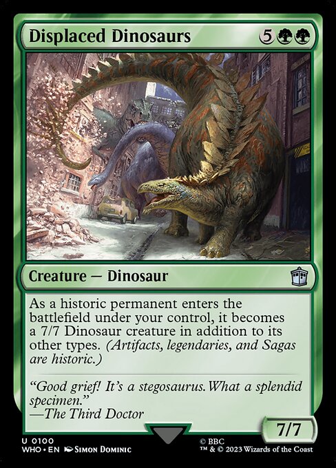 Displaced Dinosaurs (Uncommon)