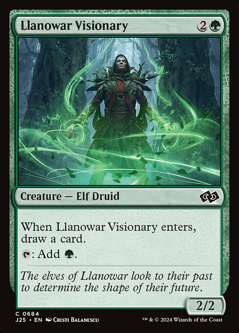 Llanowar Visionary (Common)